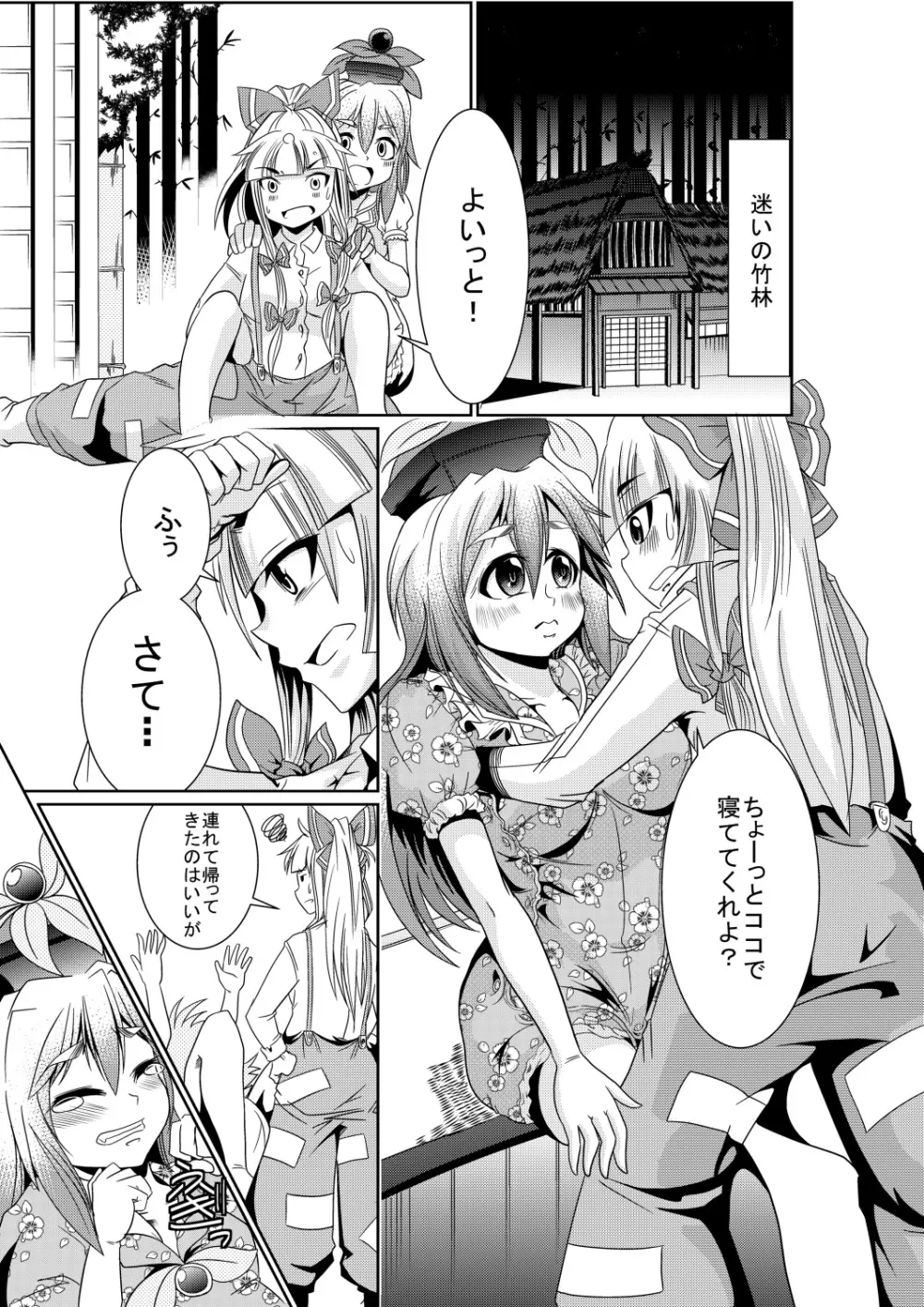 永琳の気まぐれカルテ～上白沢慧音おむつ調教～vol.3 - page2