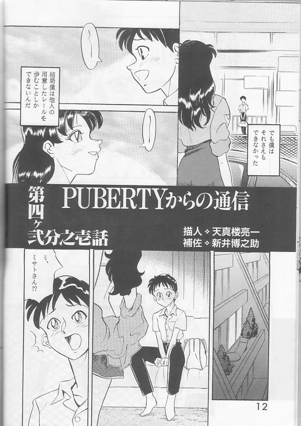 PUBERTYからの通信 新世紀エヴァンゲリオン Vol.2 - page11