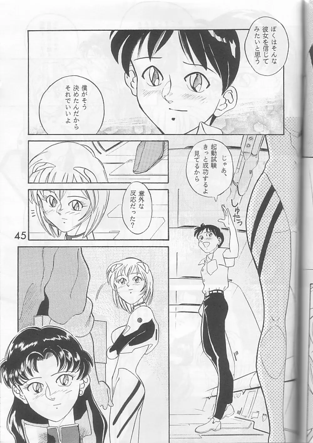 PUBERTYからの通信 新世紀エヴァンゲリオン Vol.2 - page44