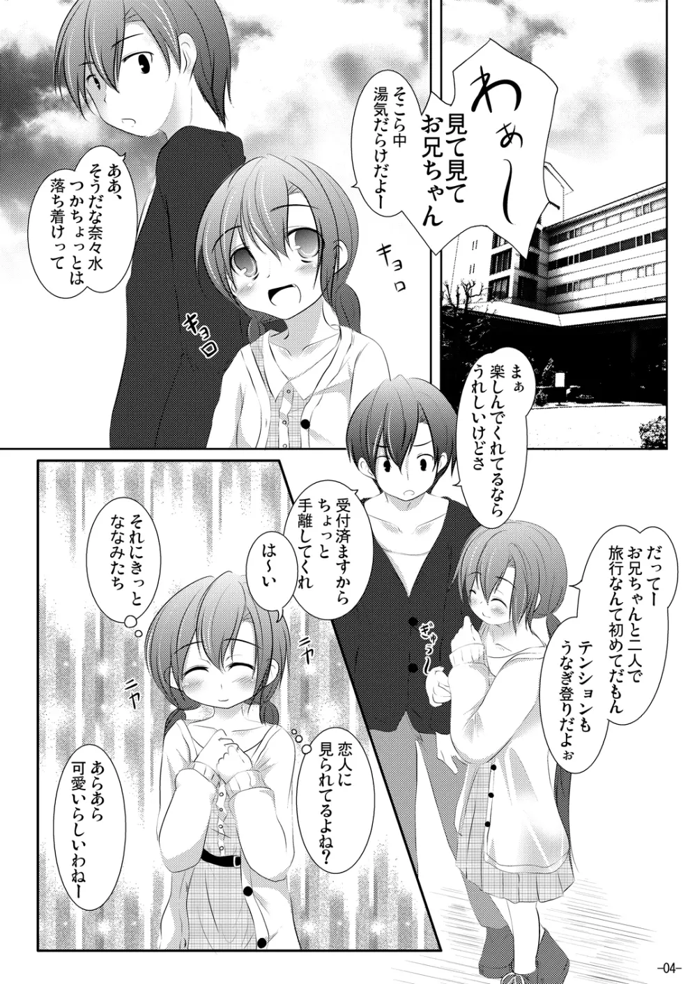 ななみちゃんと温泉旅行 - page3