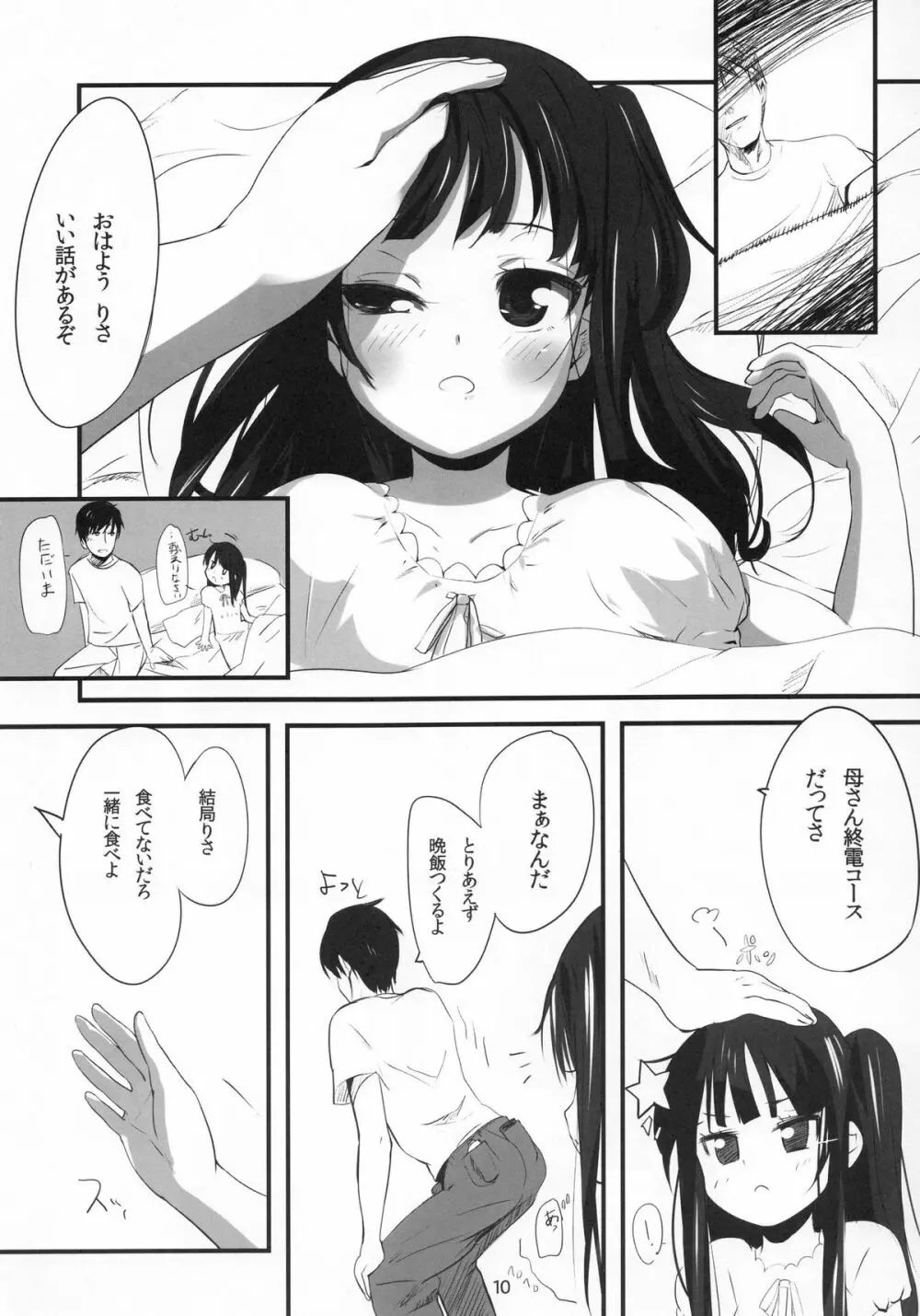 (C80) [備前式ロロップ (備前)] 妹(9)のおしりでえっちする本 - page10