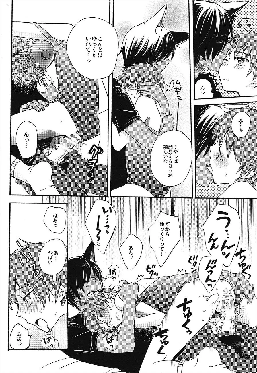 [USAcafe、Orca (にゃろ、中村) KING OF にゃんこ (サマーウォーズ) - page14