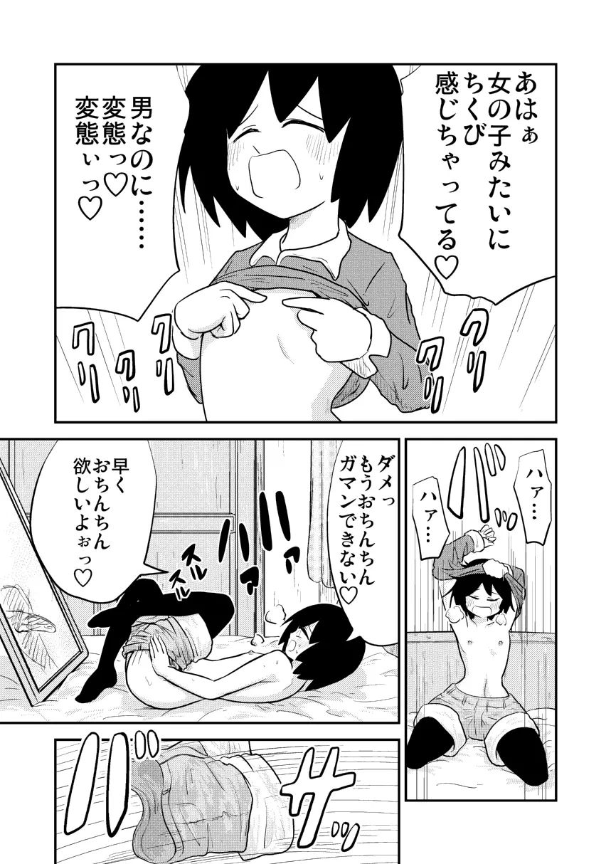 フック亭] 鏡に映るボクが好き - page6