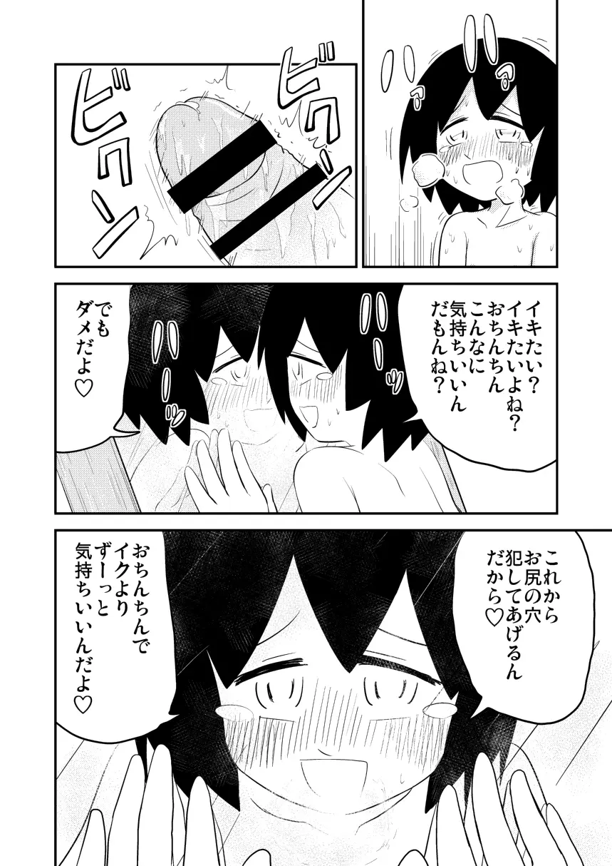 フック亭] 鏡に映るボクが好き - page9