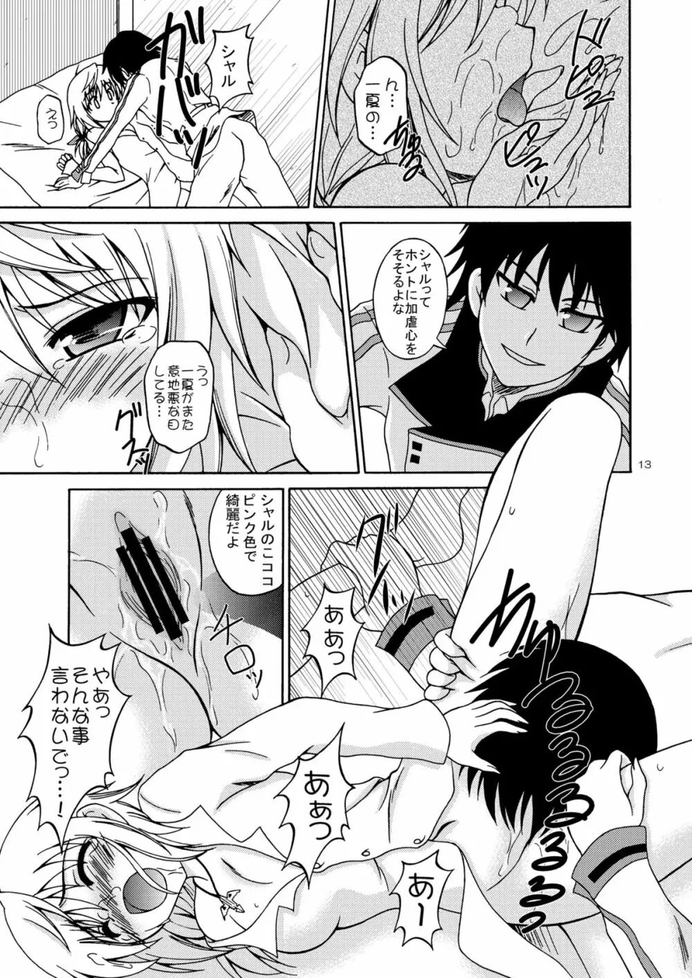 俺とシャルがこんなに乱れるわけがない - page12