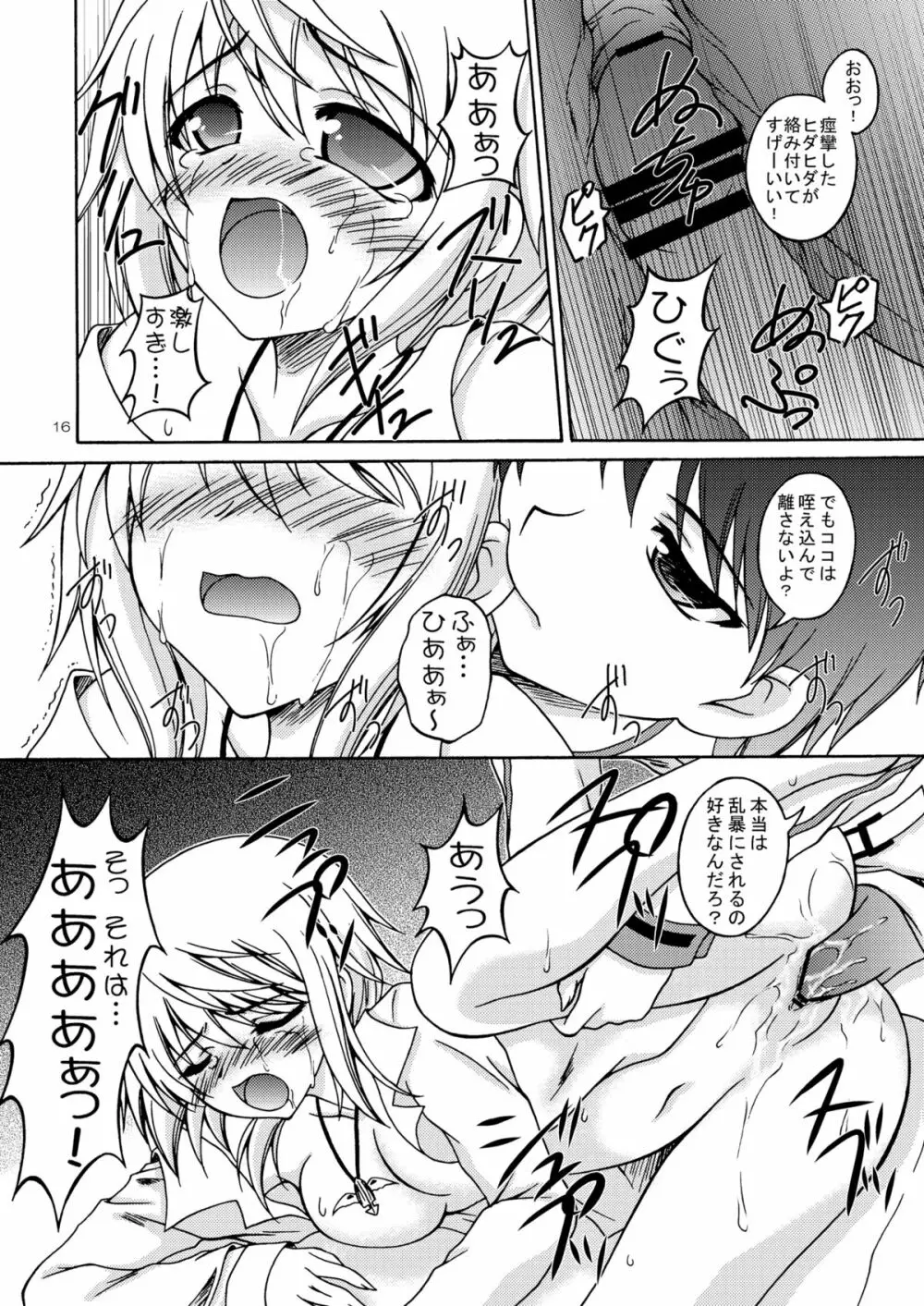 俺とシャルがこんなに乱れるわけがない - page15