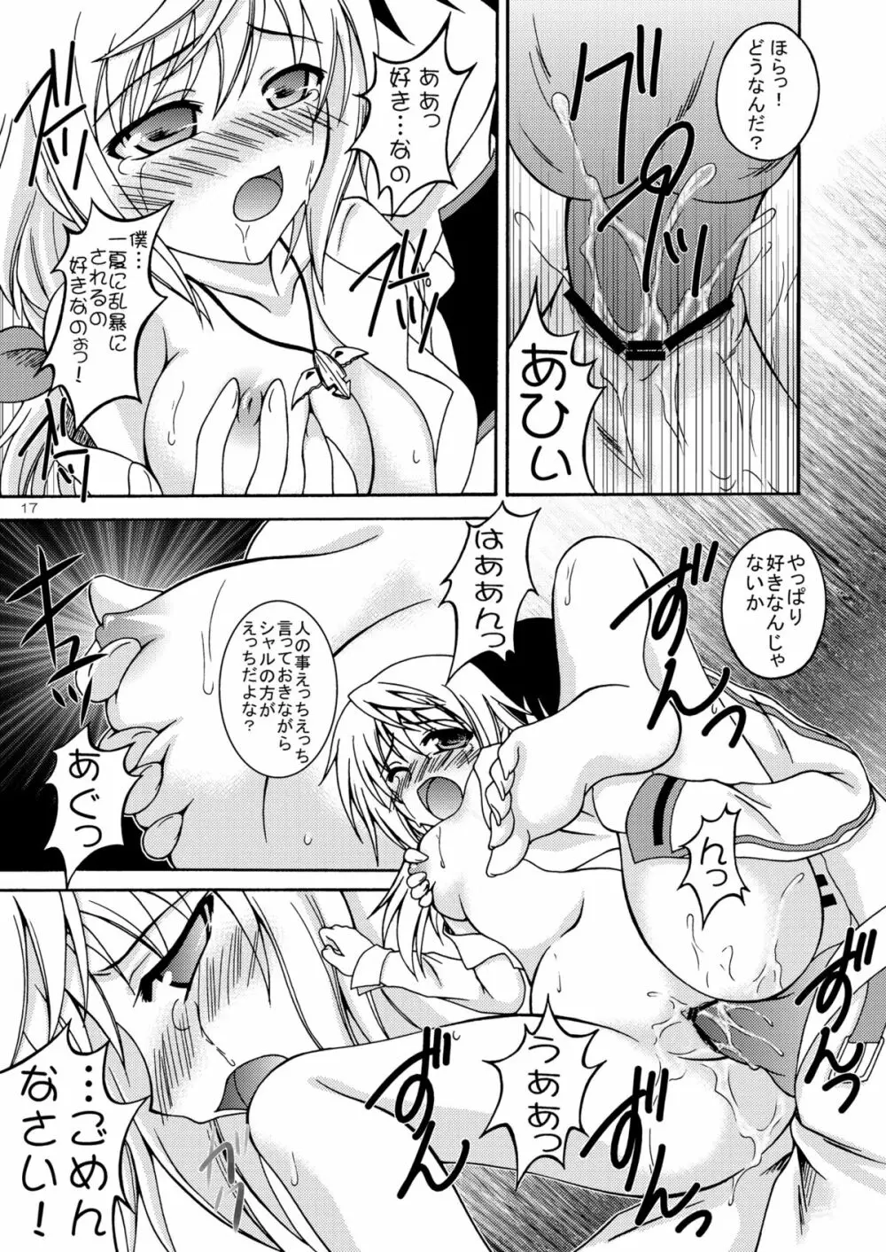 俺とシャルがこんなに乱れるわけがない - page16