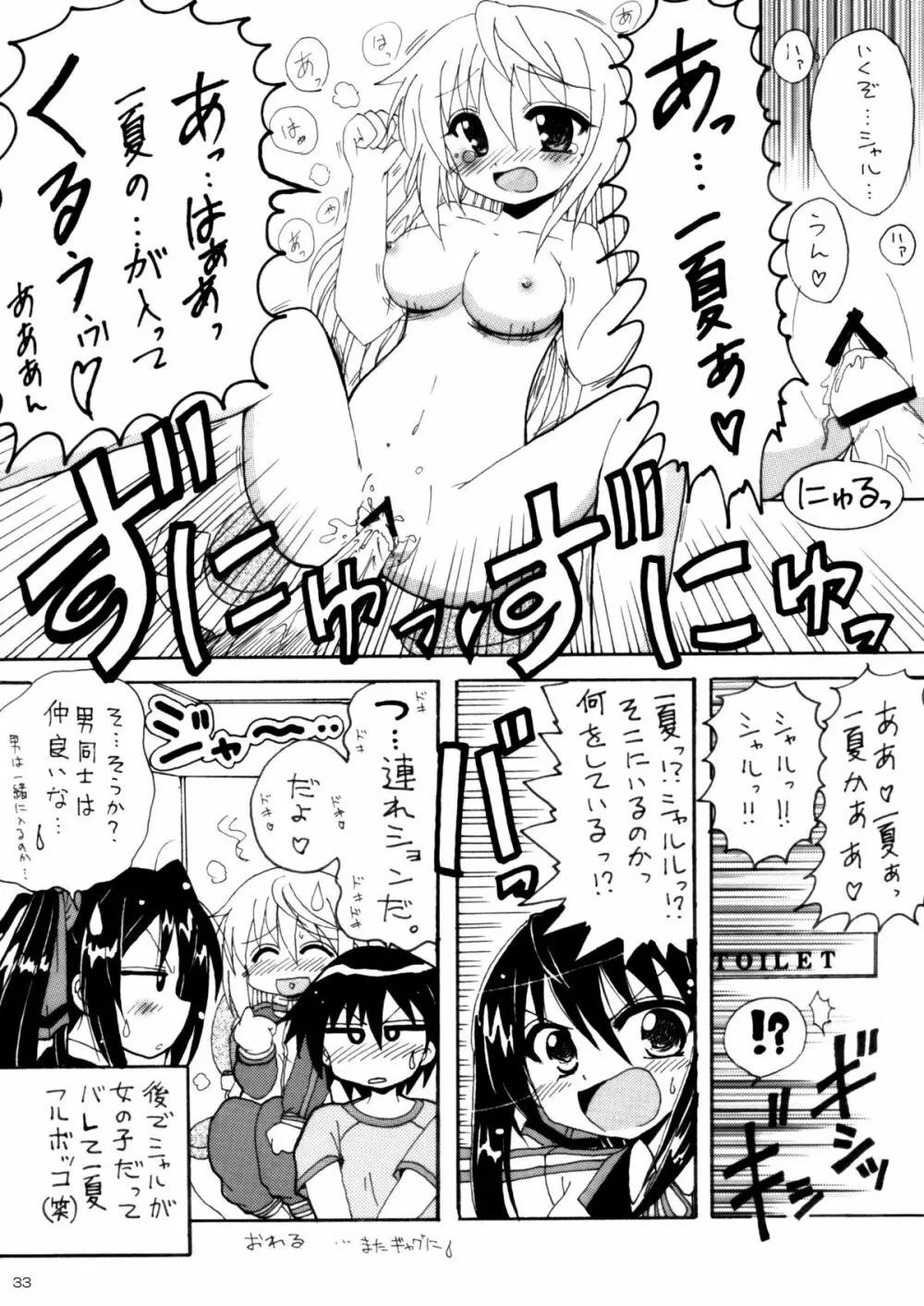 僕の一夏がこんなにケダモノなわけがない - page32