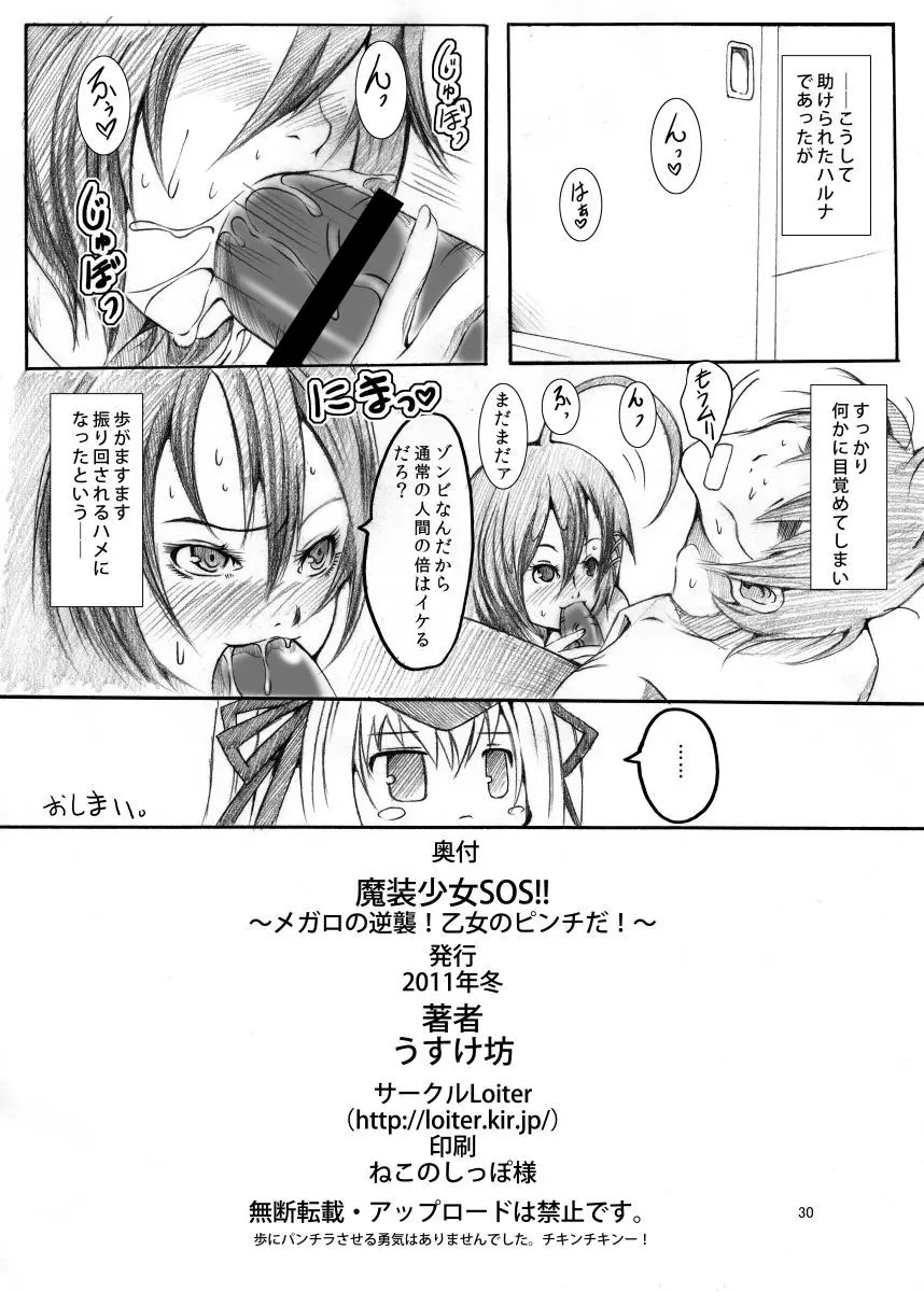 魔装少女SOS!! ～メガロの逆襲、乙女のピンチだ～ - page29