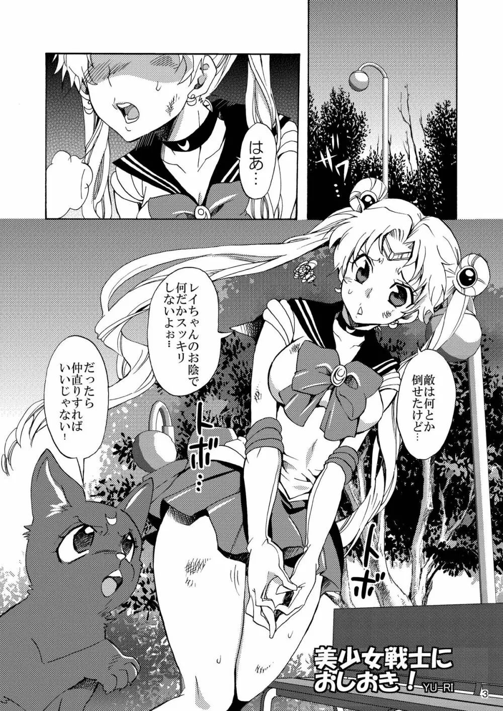 美少女戦士におしおき！ - page3