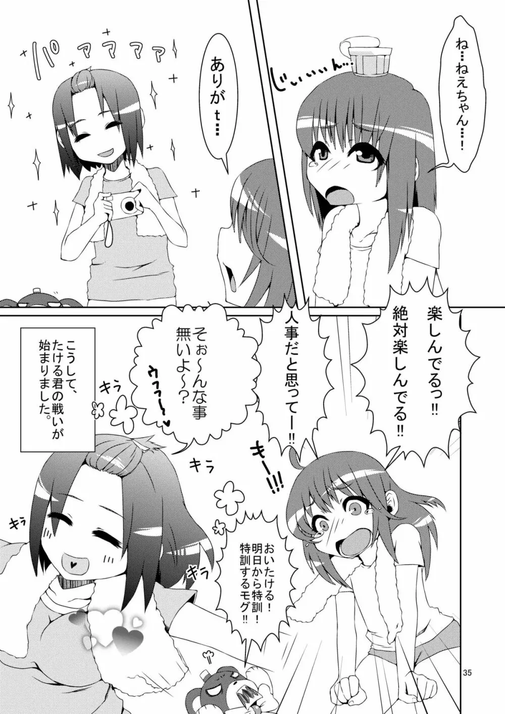 男の娘だよっ!フォームチェンジたけるくん - page34