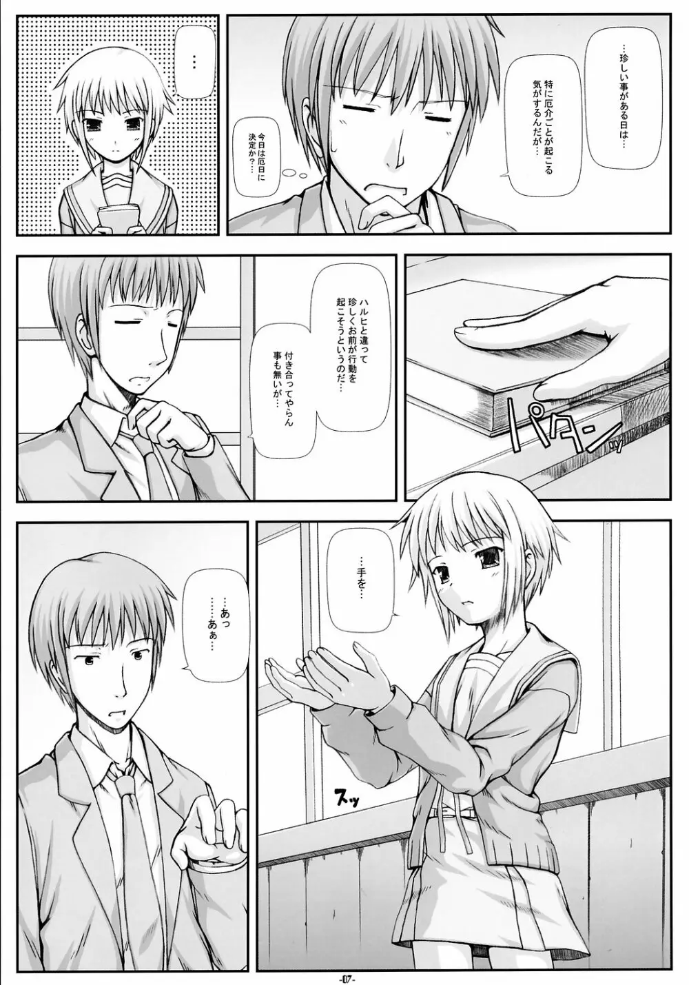 NOS vol.2 長門有希で大いに妄想するための試作実験本 - page6