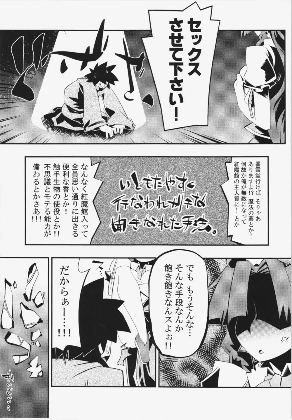 せめて同人誌の中でくらい美鈴とセックスがしたい - page4