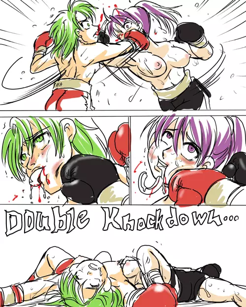 Girl vs Girl Boxing Match 4 by Taiji - page11