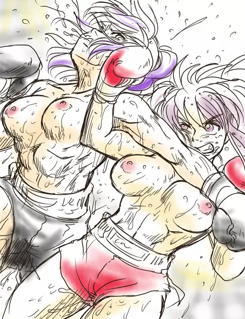 Girl vs Girl Boxing Match 4 by Taiji - page6