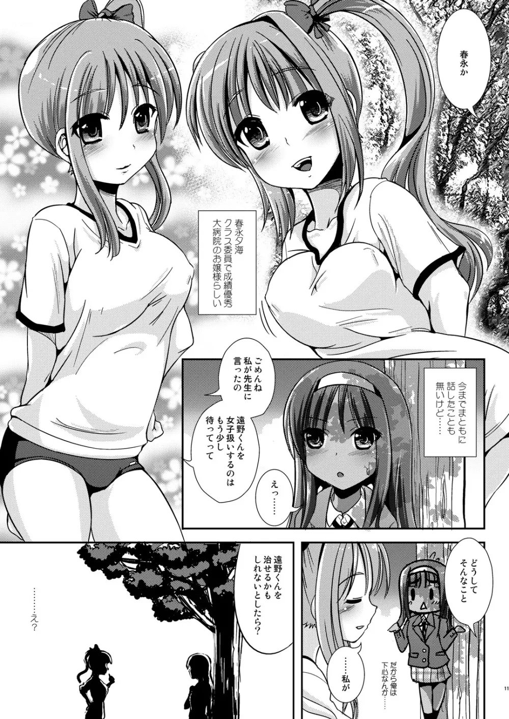 朝女な俺とふたなりっ娘お嬢様 前編 - page10