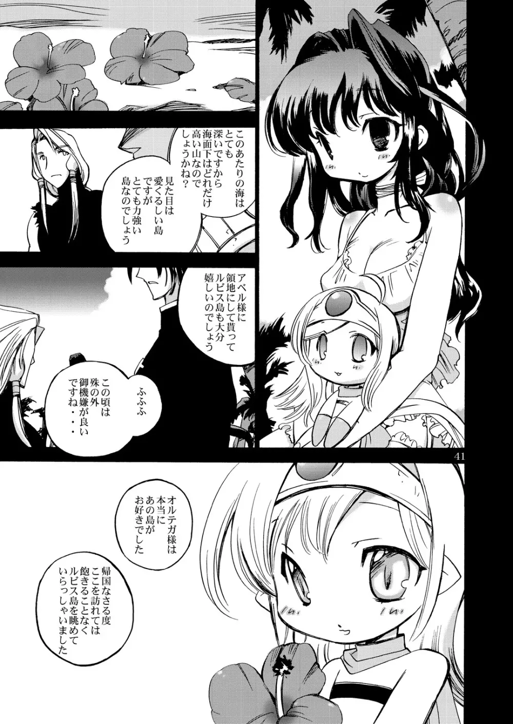 風の砦アベル 女魔剣士とペリカン男 - page40