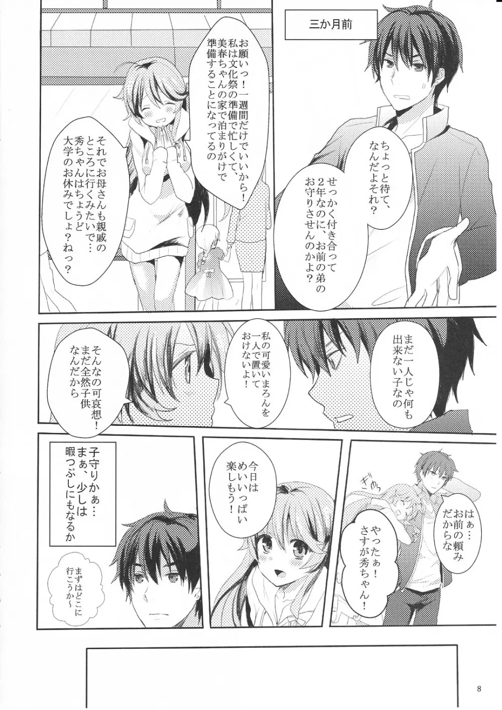 すきすぎて我慢できない! - page7