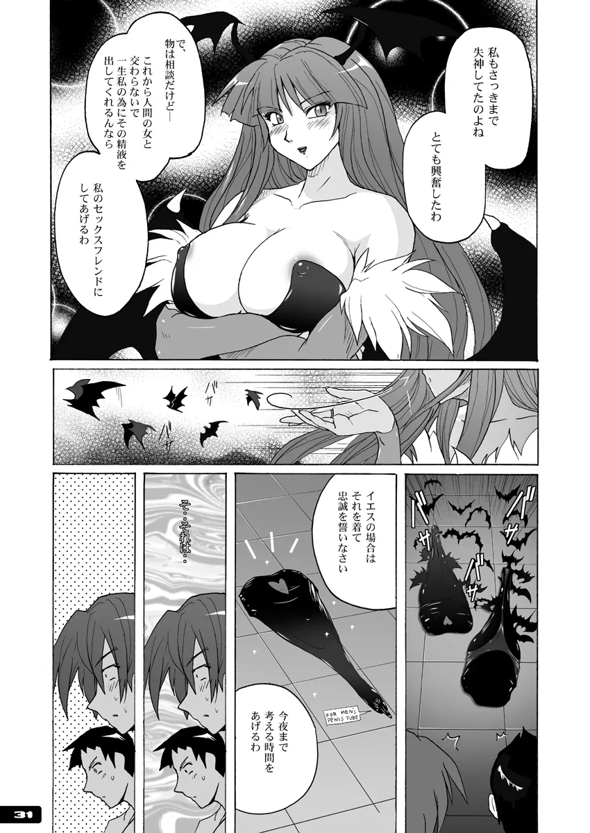 ぴたぴたモリガンフェチDL+ - page30