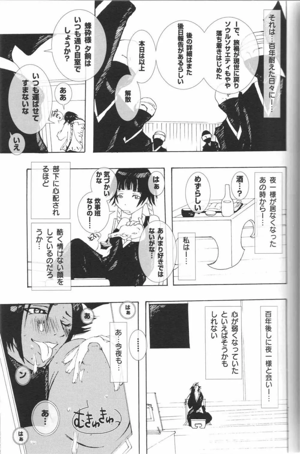 (C70) [Pleco (チキコ) 蜂慰・猫慰～百年満月～ (ブリーチ) - page10
