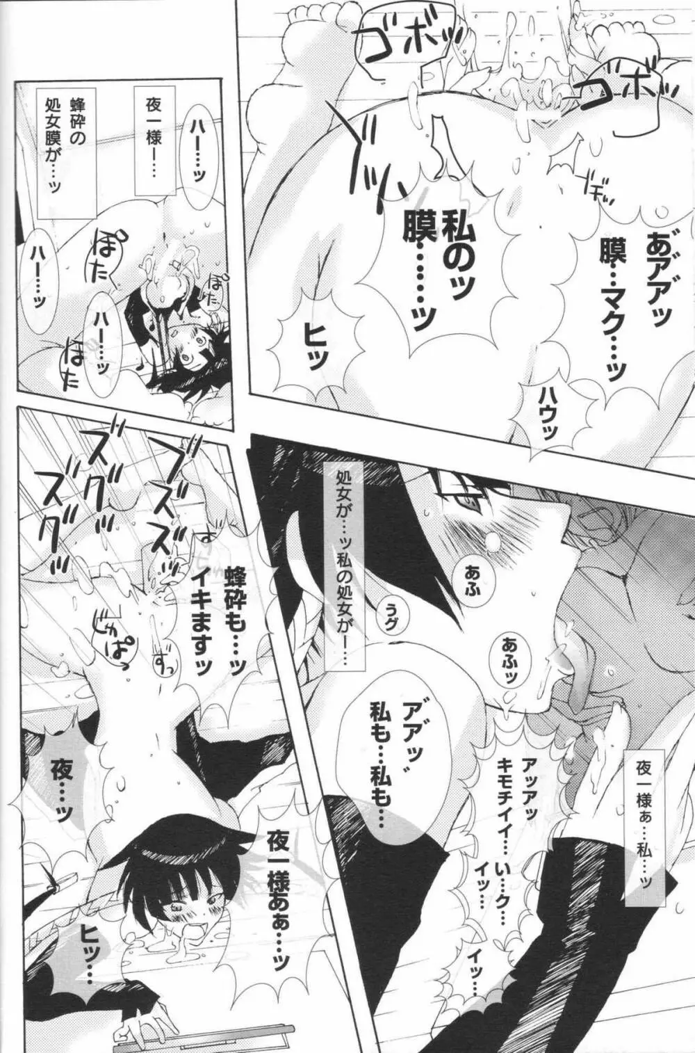 (C70) [Pleco (チキコ) 蜂慰・猫慰～百年満月～ (ブリーチ) - page13