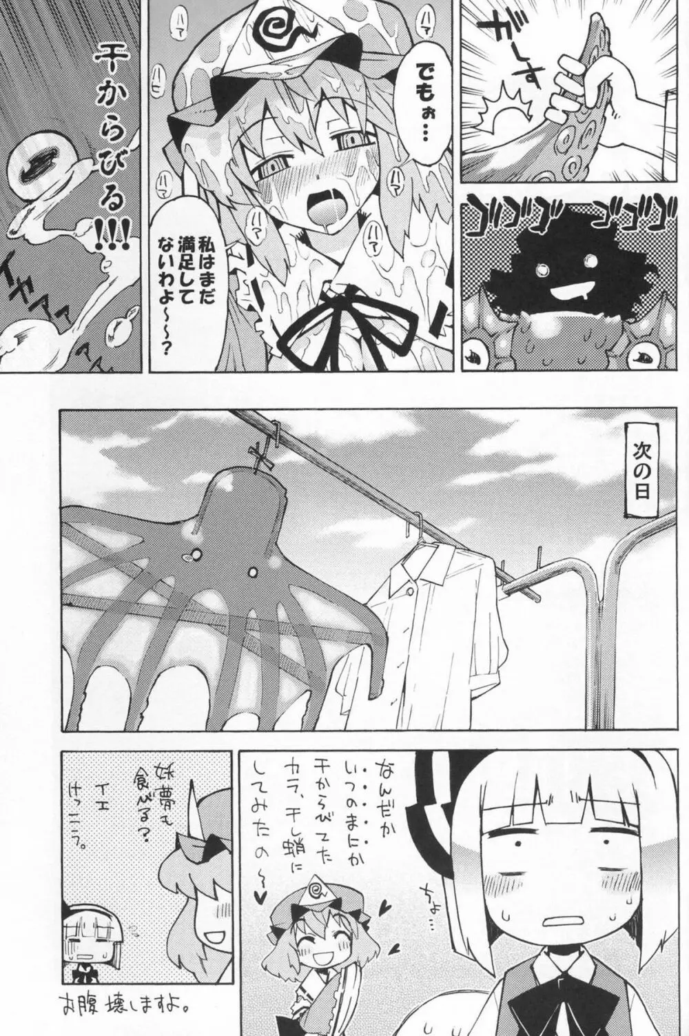 幽々子様そんなモノ食べちゃイケませんッ - page25