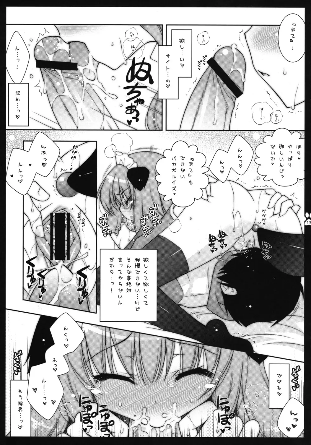 ルイズめはご主人さまの犬です - page12