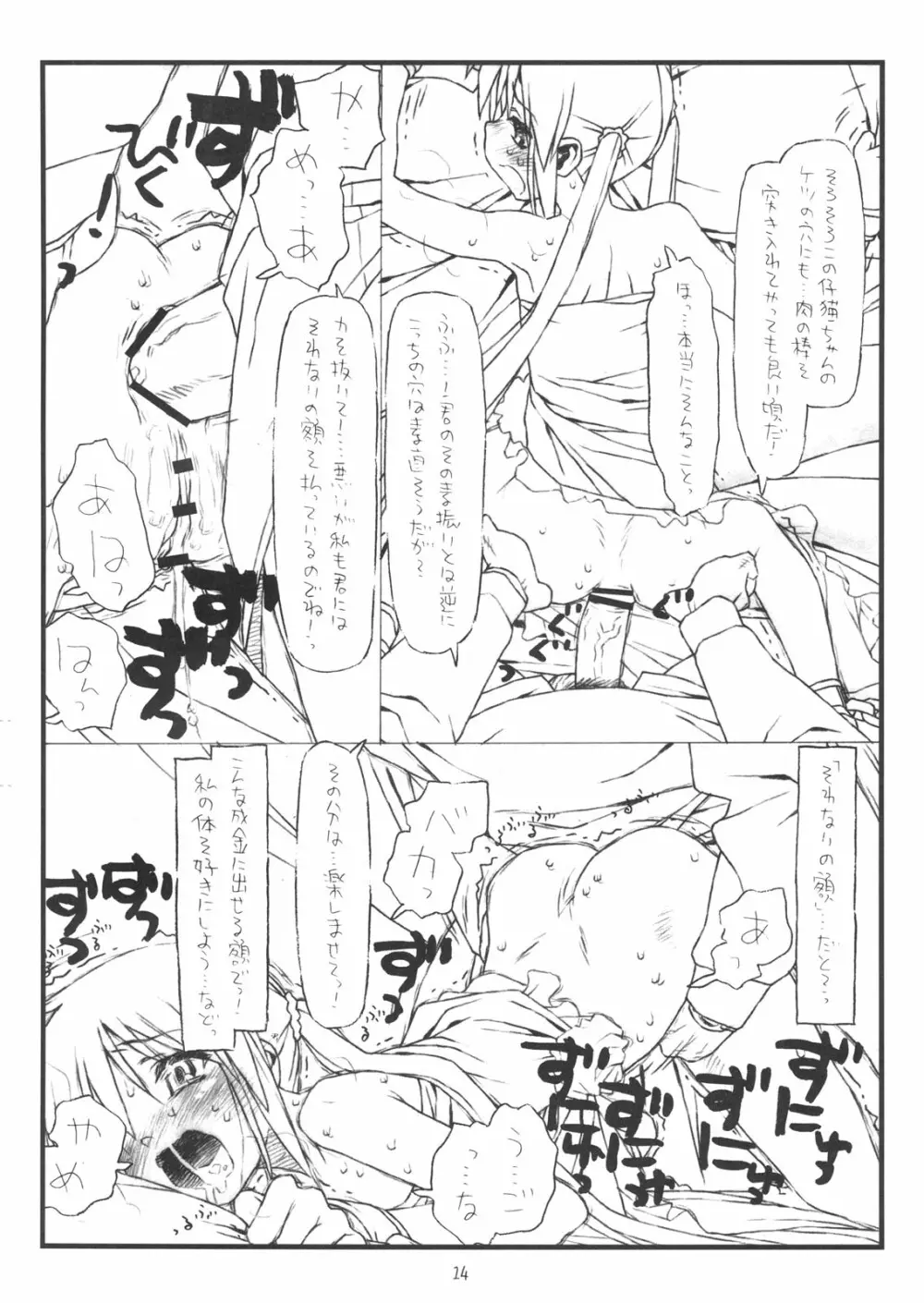 「殻の中の小鳥じゃなく檻の中の仔猫」 - page13