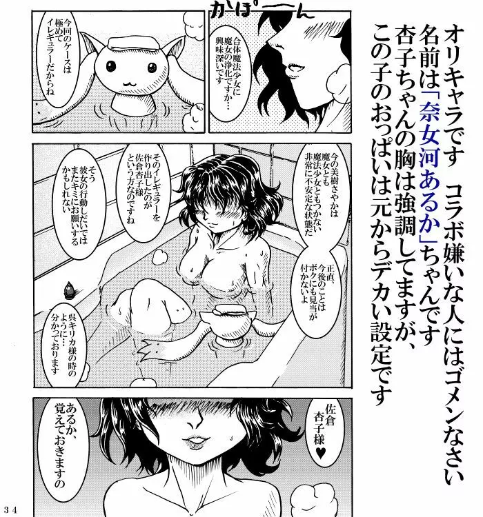 魔法少女ざらき☆マギカ 「杏子がくれた宝物」 - page37