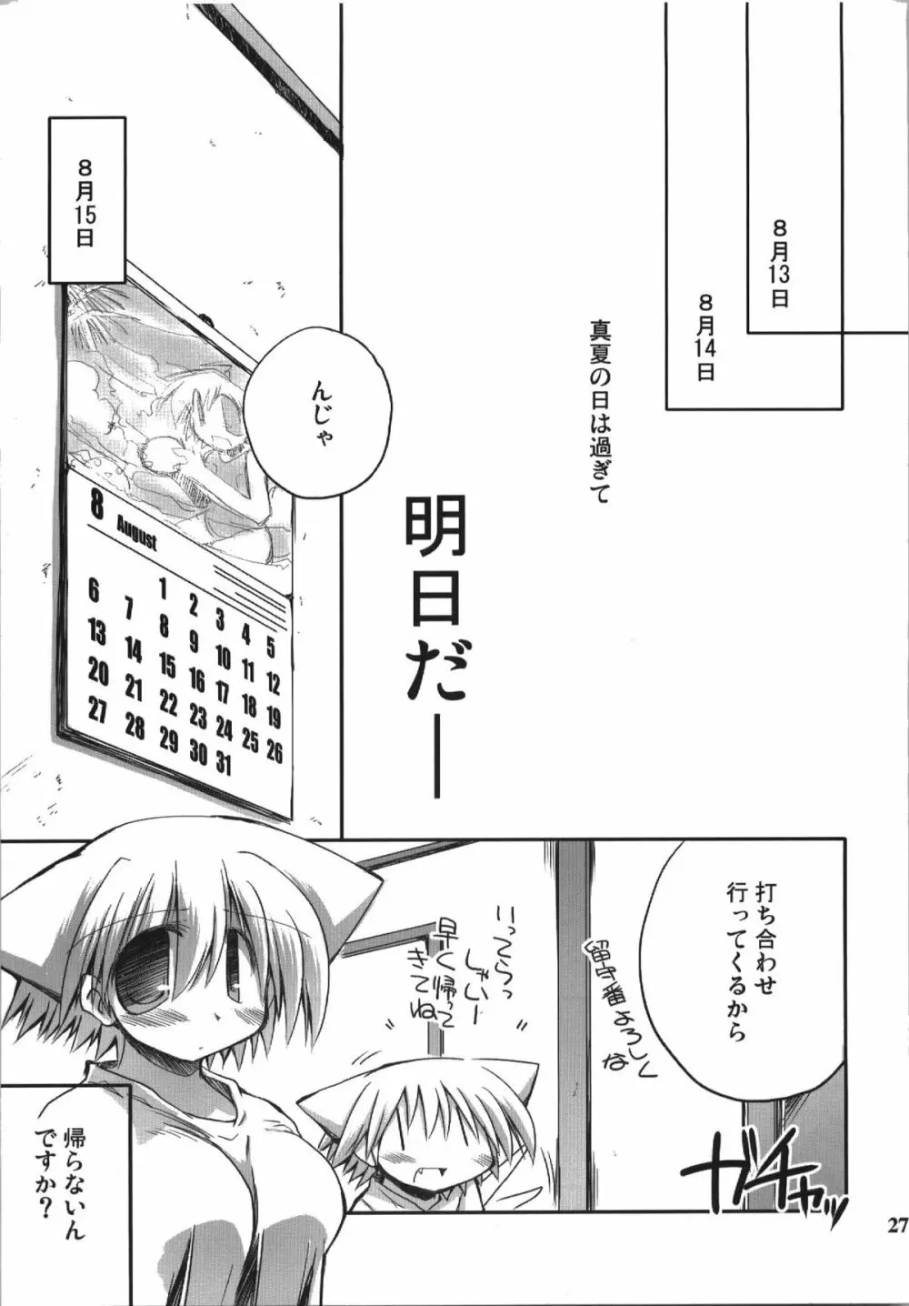 この夏君はいなかった - page27