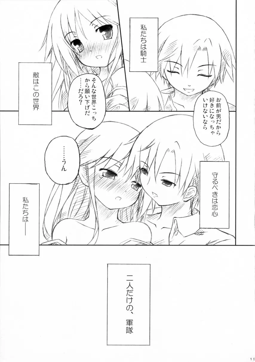 騎士×乙女 - page14