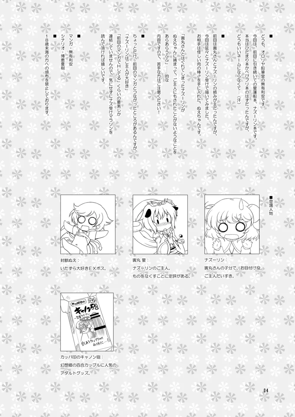 わたしのナズーリン2 - page3