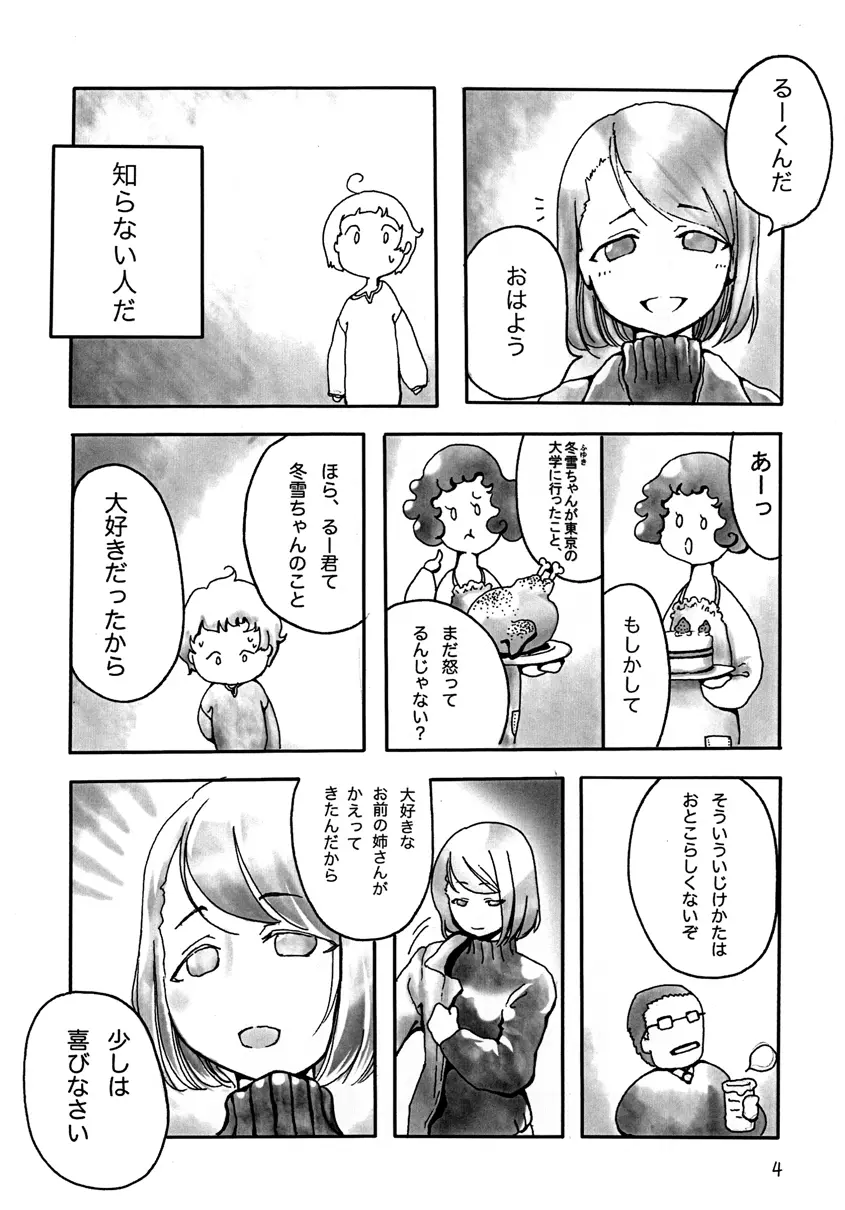 冬のお姉さん - page5