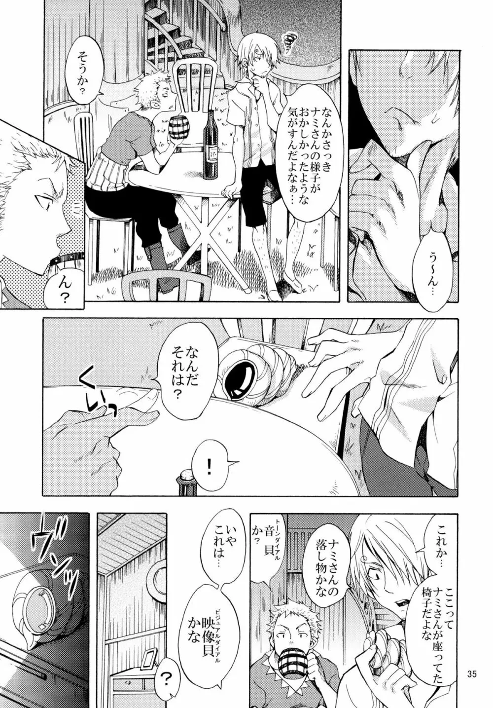 欲情パイレーツ～ワンピ総集編～ - page34