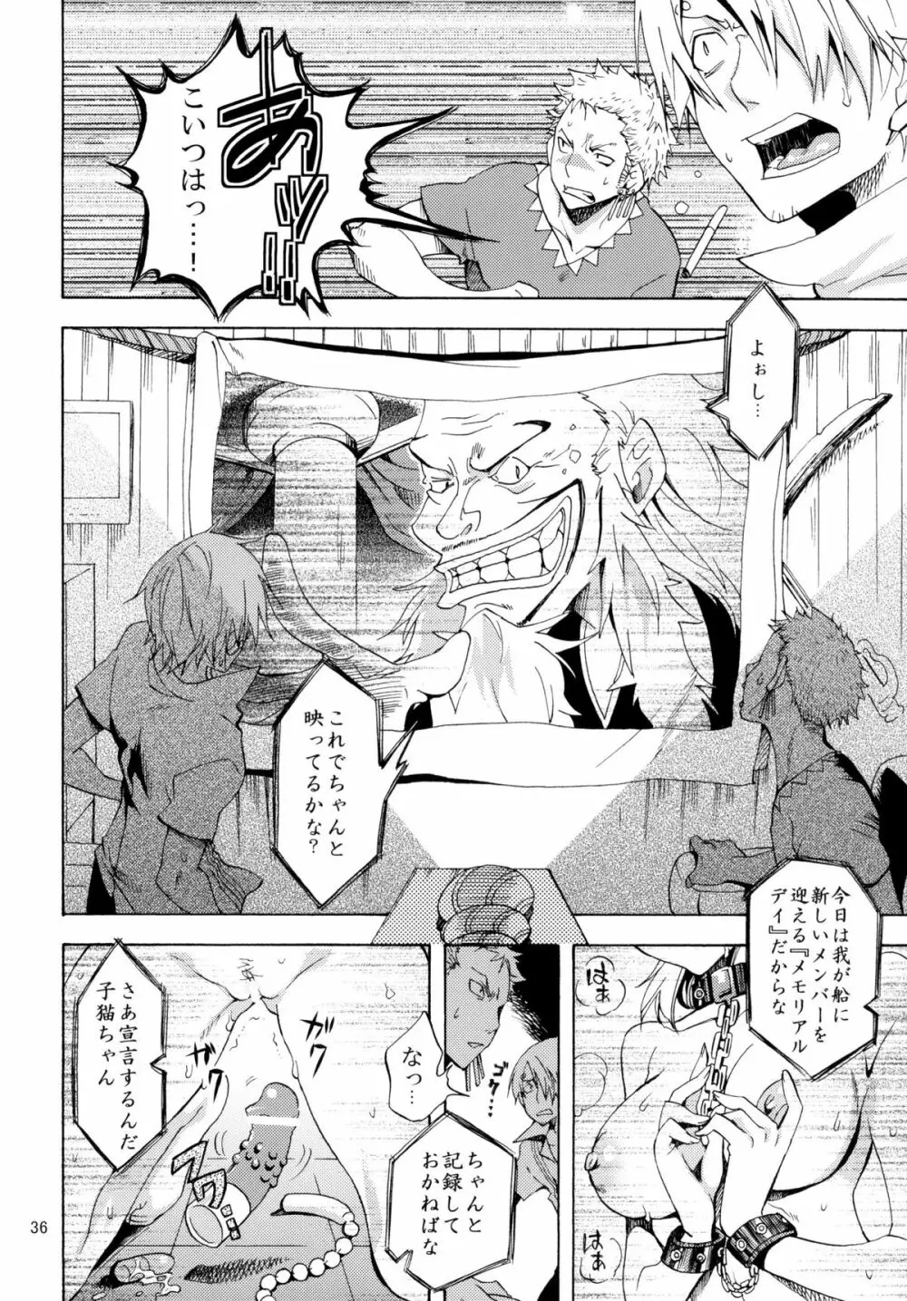 欲情パイレーツ～ワンピ総集編～ - page35