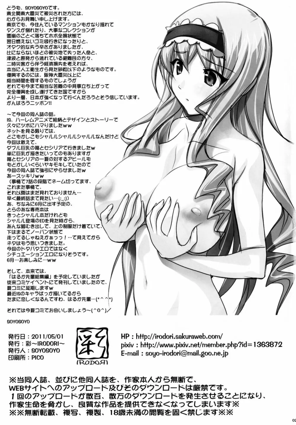 (COMIC1☆5) [彩～IRODORI～ (そよそよ) H'I,S (インフィニット・ストラトス) - page25