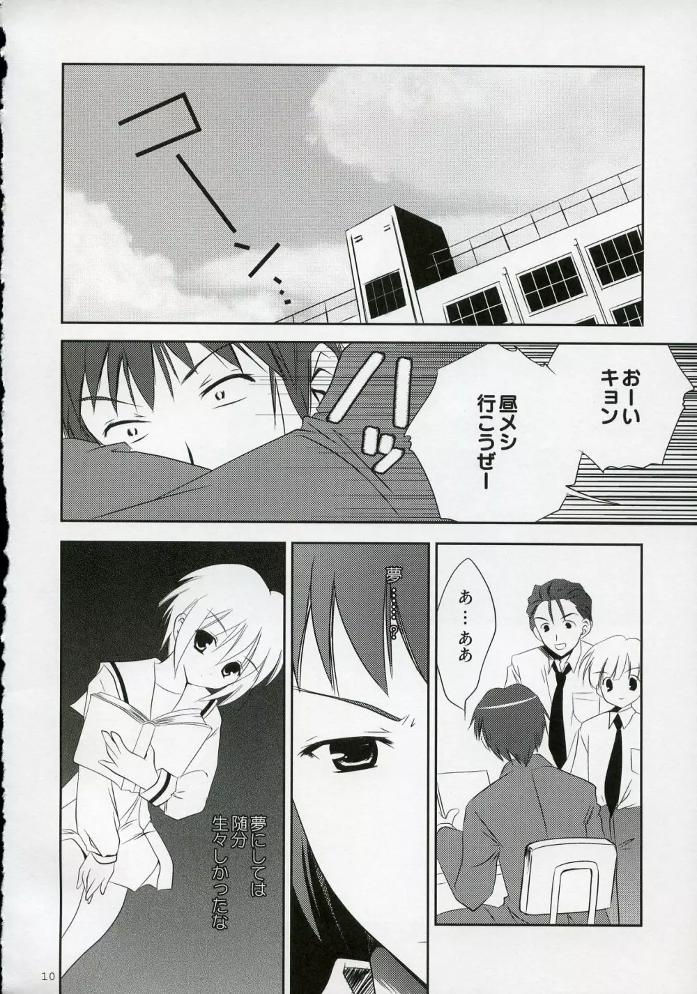 長門 VS キョン - page9