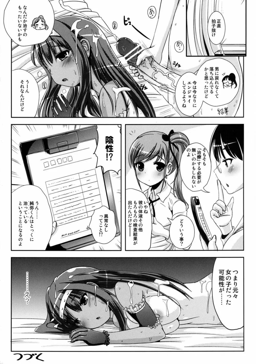 朝女な俺とふたなりっ娘お嬢様2 - page25