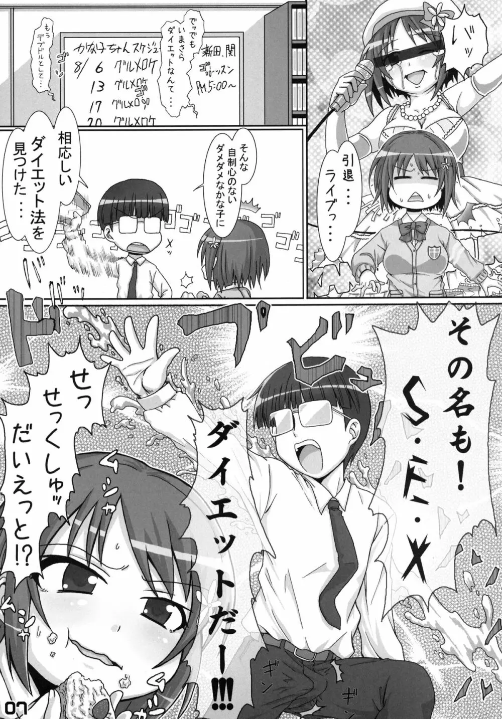 Pとかな子のラブラブダイエット - page6