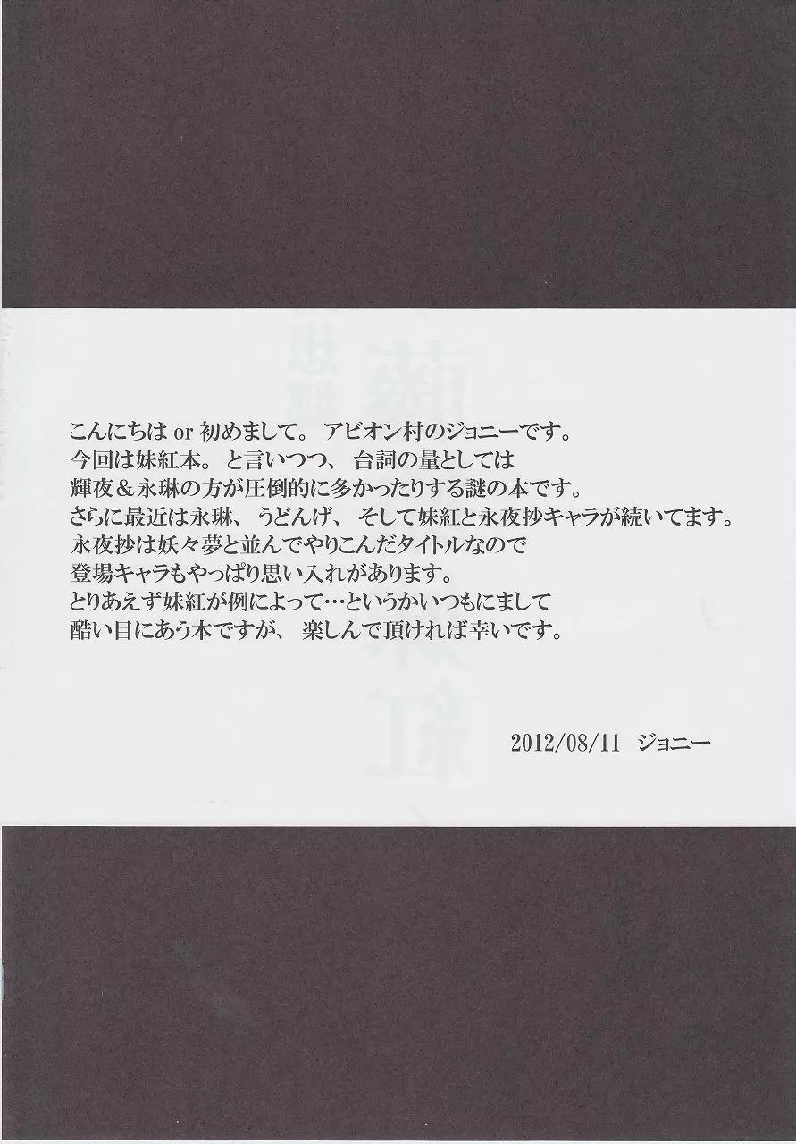 嗜虐幻想郷～藤原妹紅～ - page3
