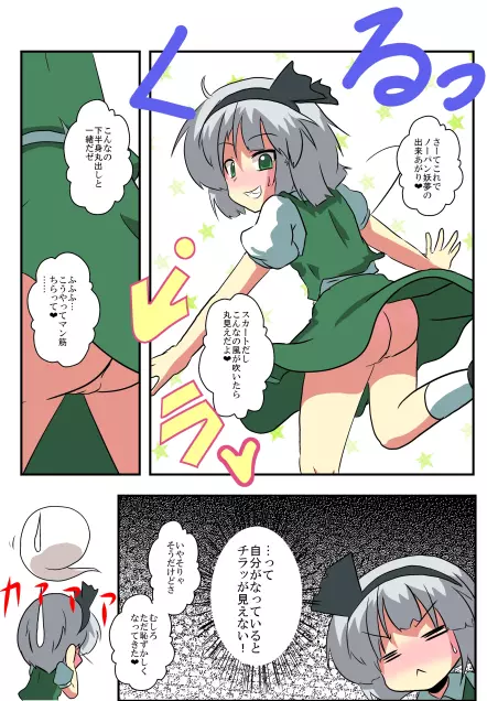 東方TS物語～妖夢編～ - page12