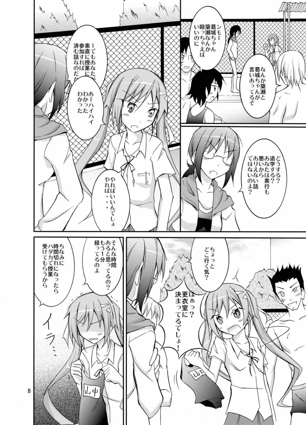 きょうの体育は全裸水泳3 - page7