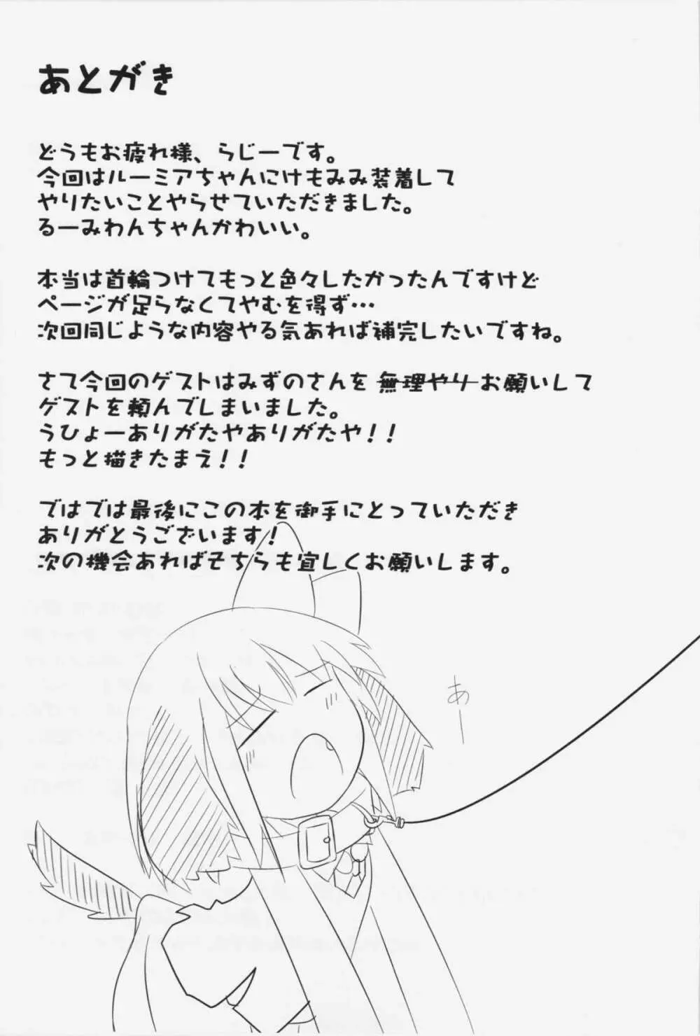 ルーミアとワンダフル - page29