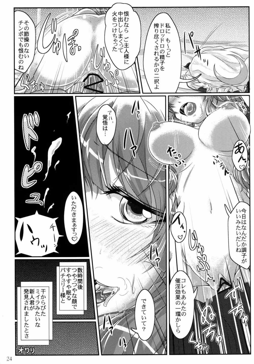 淫らでアブナイ大図書館 - page24