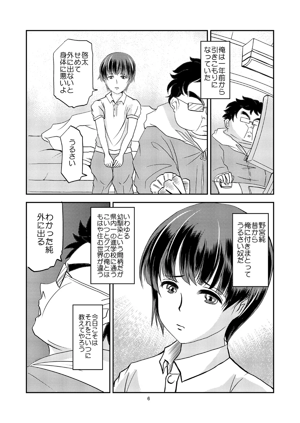 純～幼馴染の少年を女装させて辱める～ - page5