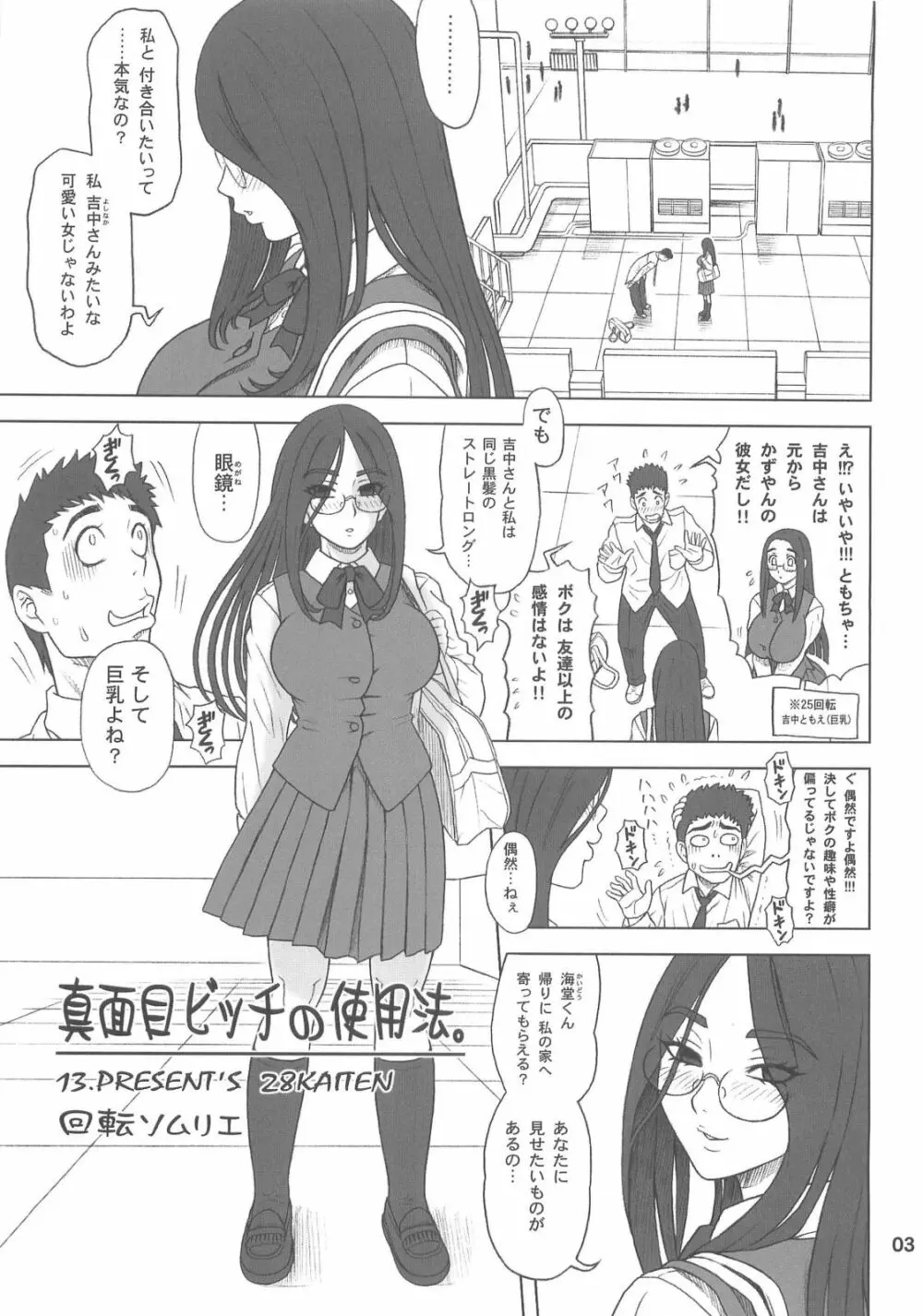 28回転 真面目ビッチの使用法。 - page3