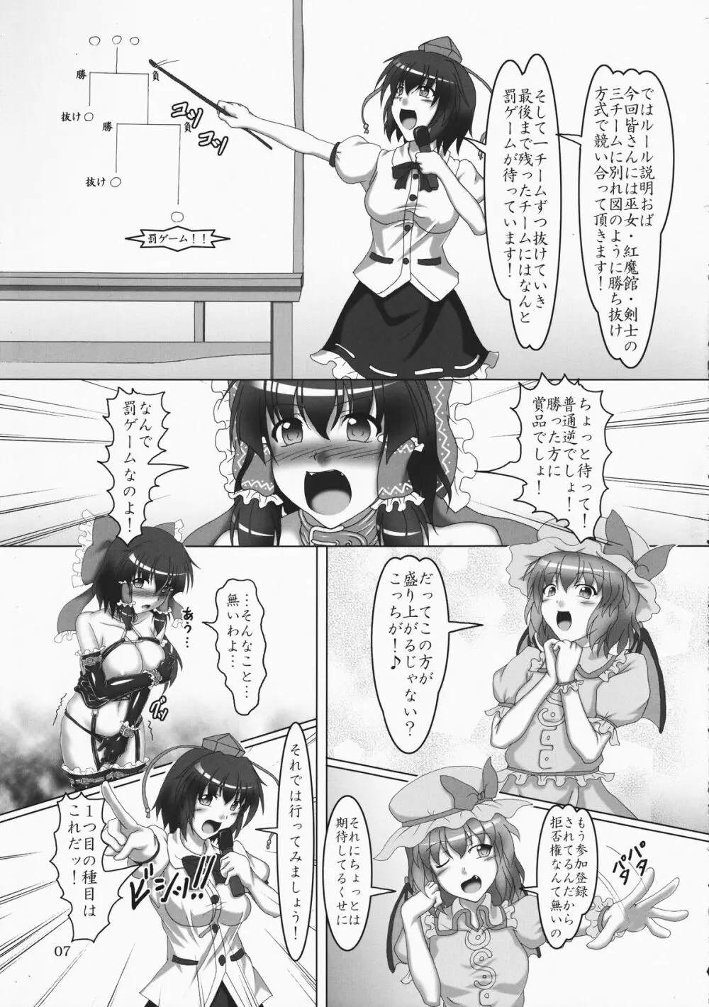 東方ボンデジ運動会!! - page7