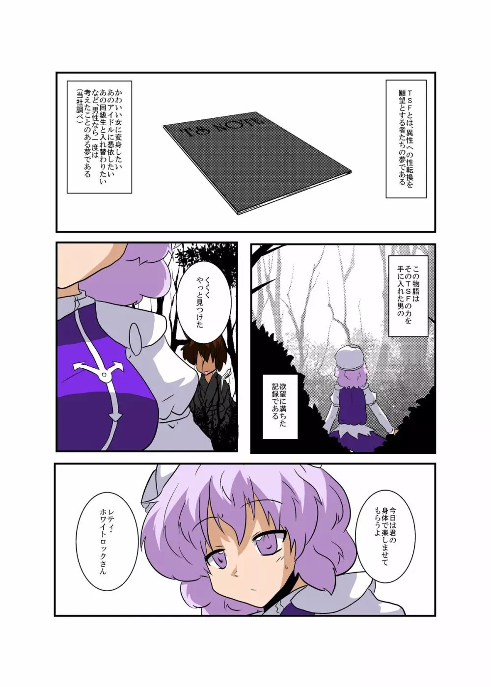 東方TS物語 ～レティ編～ - page4