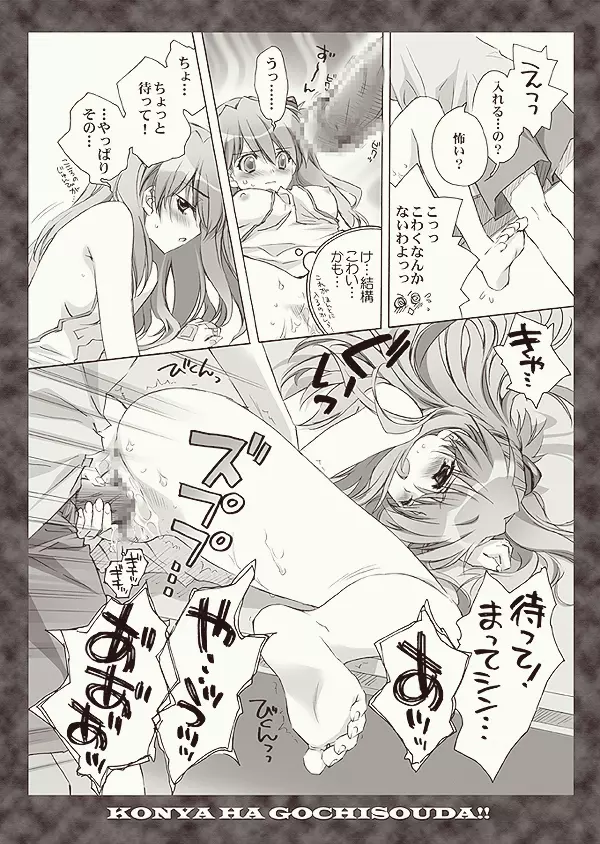 全部もれなく食べ尽くしなさいよ馬鹿シンジ - page10