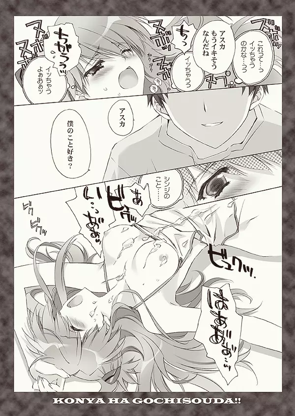 全部もれなく食べ尽くしなさいよ馬鹿シンジ - page13